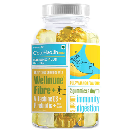 CeleHealth Kidz Immuno Plus Pulpy Mango Gummies، 30's