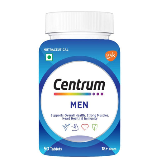 Centrum Men Multivitamins & Multiminerals, 50 Tablets