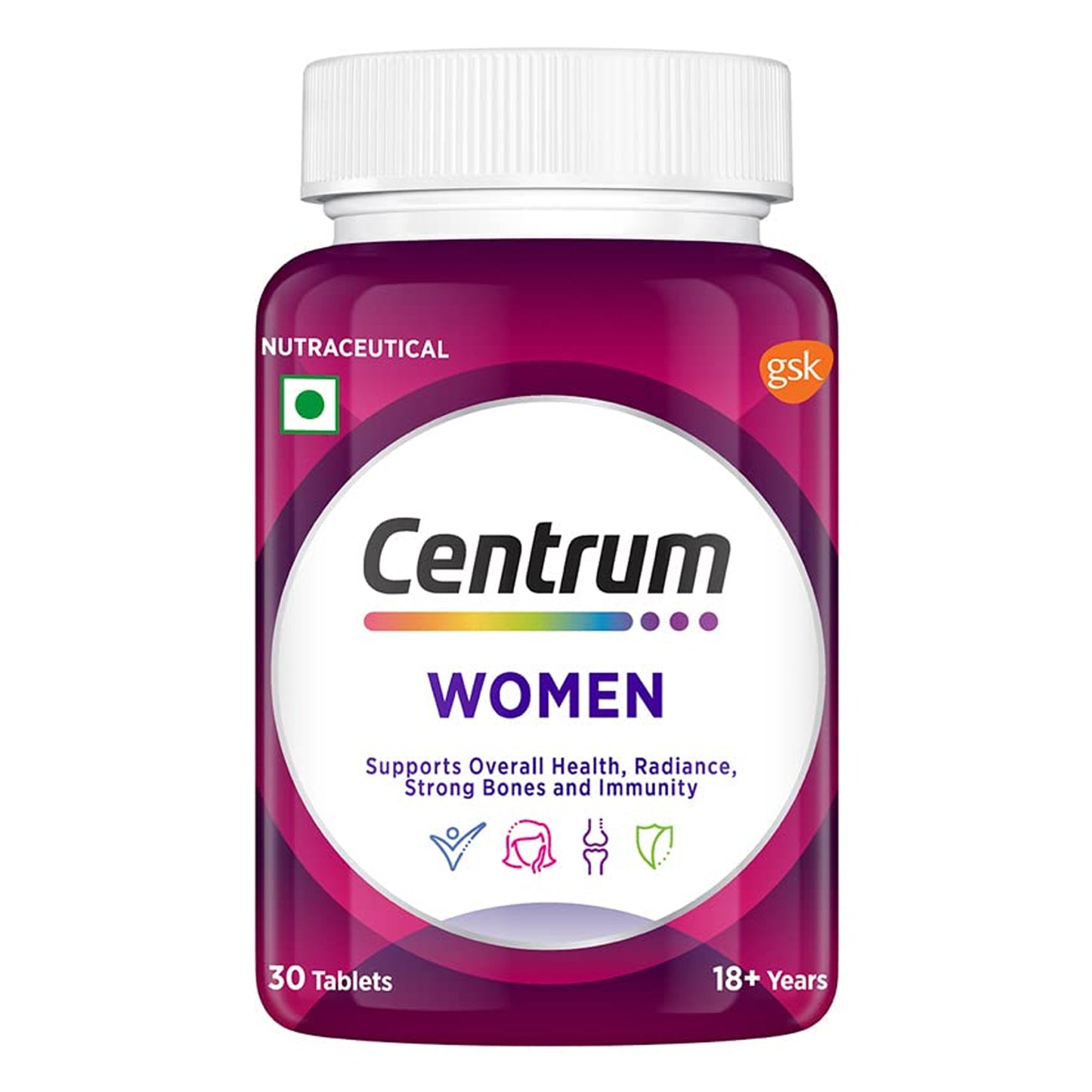 Centrum Women Multivitamin & Multimineral, 30 Tablets