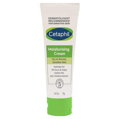 Cetaphil Moisturizing Cream, 80gm