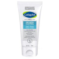 Cetaphil PRO Dryness Control Night Repair Hand Cream, 50ml