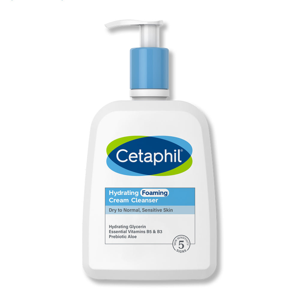 Cetaphil Hydrating Foaming Cream Cleanser, 236ml
