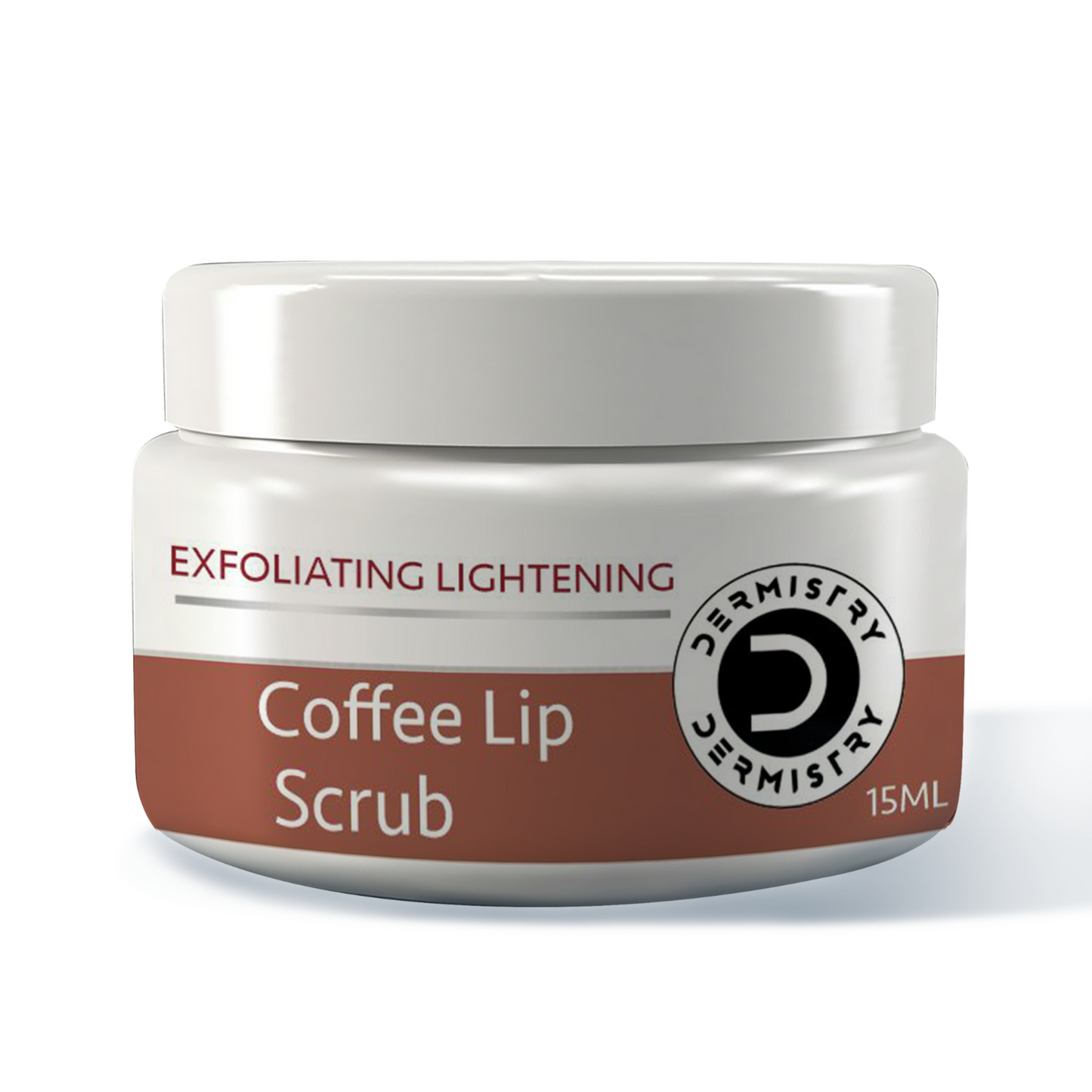 Dermistry Exfoliating Lightening Coffee Lip Scrub, 15ml