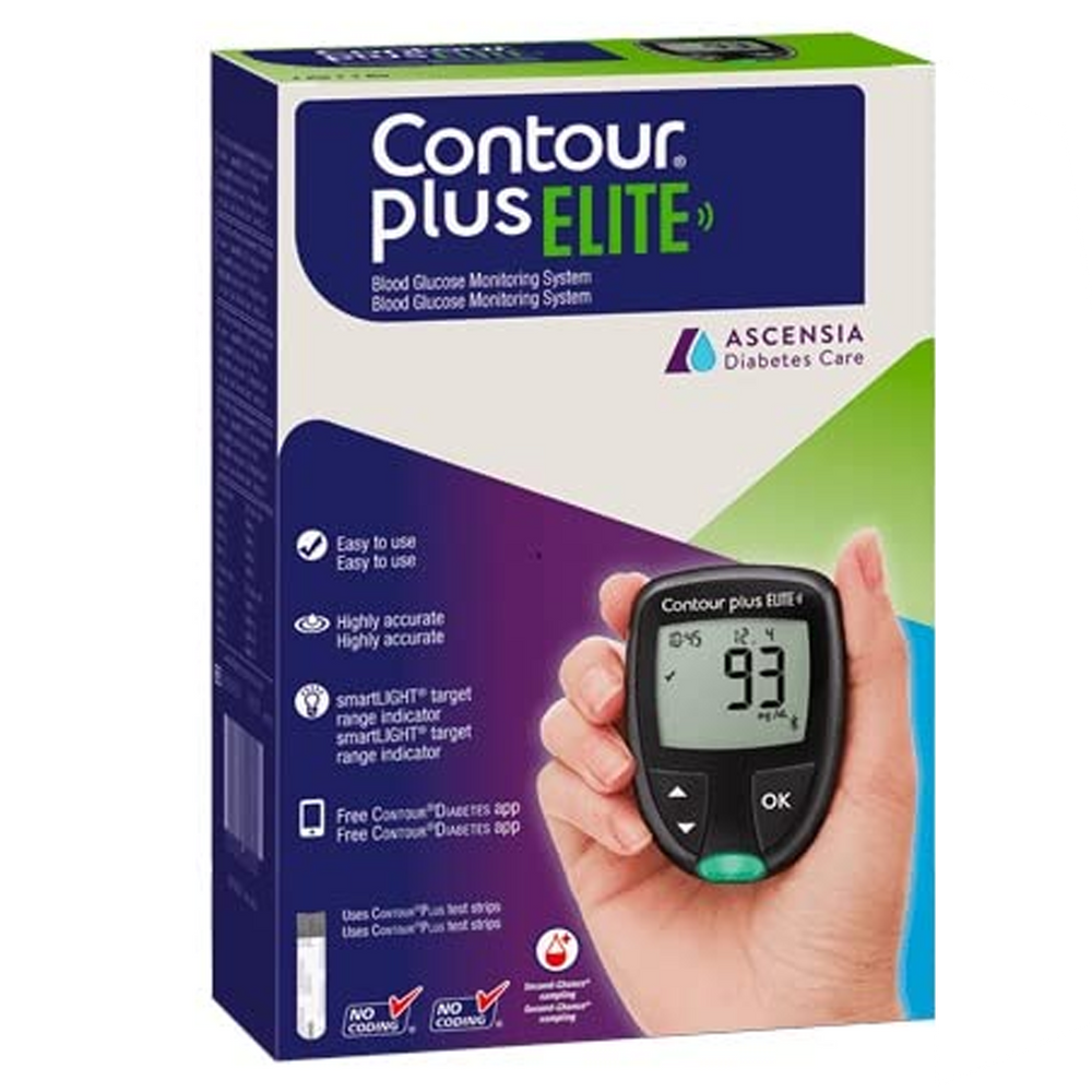 Contour Plus Elite Blood Glucose Monitoring System