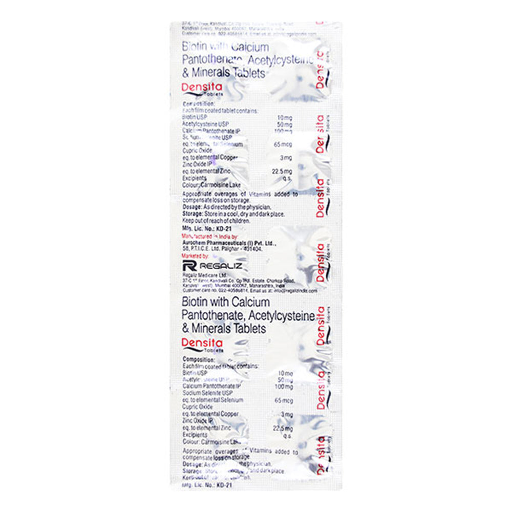 Densita Tablets, 10s
