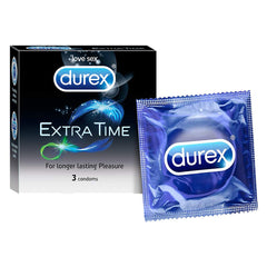 Durex Extra Time Condom, 3`s