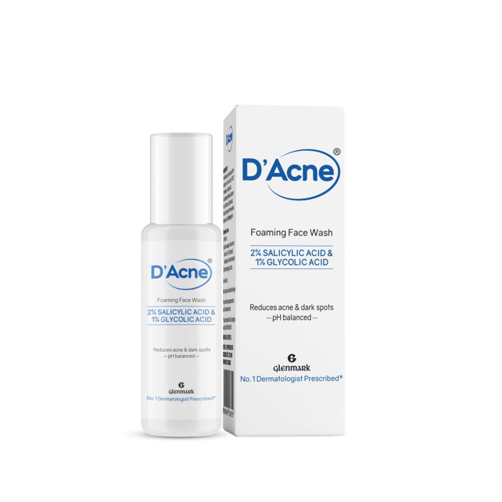 D'Acne Foaming Face Wash, 60ml