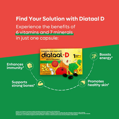 Diataal-D Multivitamin, 30s