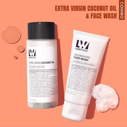 Lukewarm Face Wash & Extra Virgin Coconut Oil : Elevate your Double Cleansing and Hydration Game
