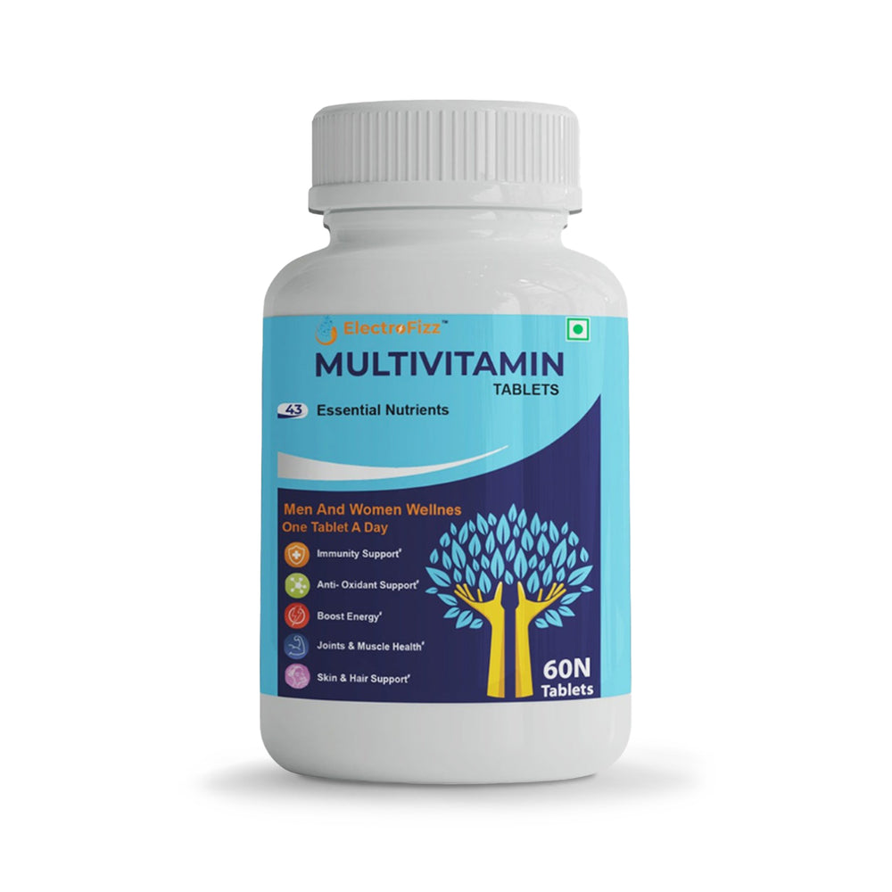 Electrofizz Multivitamin For Men & Women, 60 Tablets