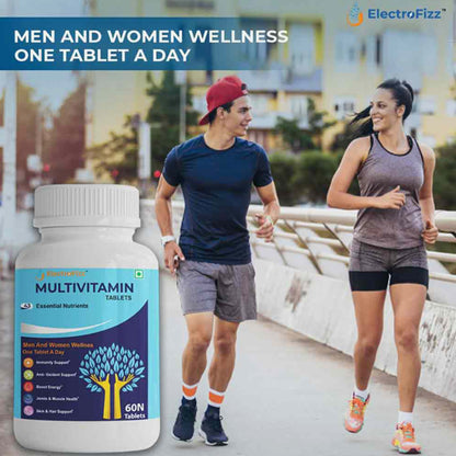 Electrofizz Multivitamin For Men & Women, 60 Tablets