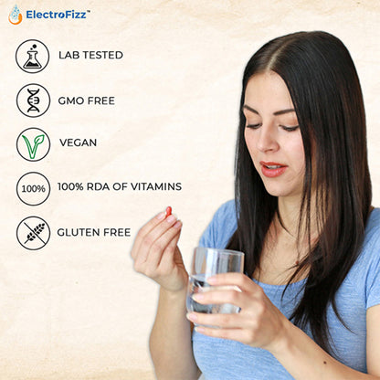Electrofizz Multivitamin For Men & Women, 60 Tablets