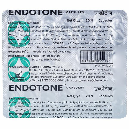 Endotone，20 粒胶囊