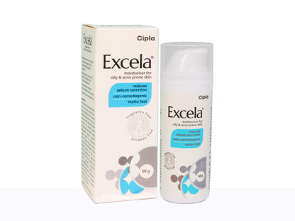 Excela Moisturiser Cream, 50gm