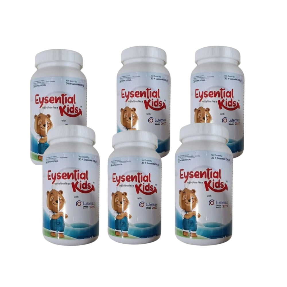 Eysential Kids Gummies - Cara Lebih Sedap untuk Kesihatan Mata , 30 Gummies (Pek 6)