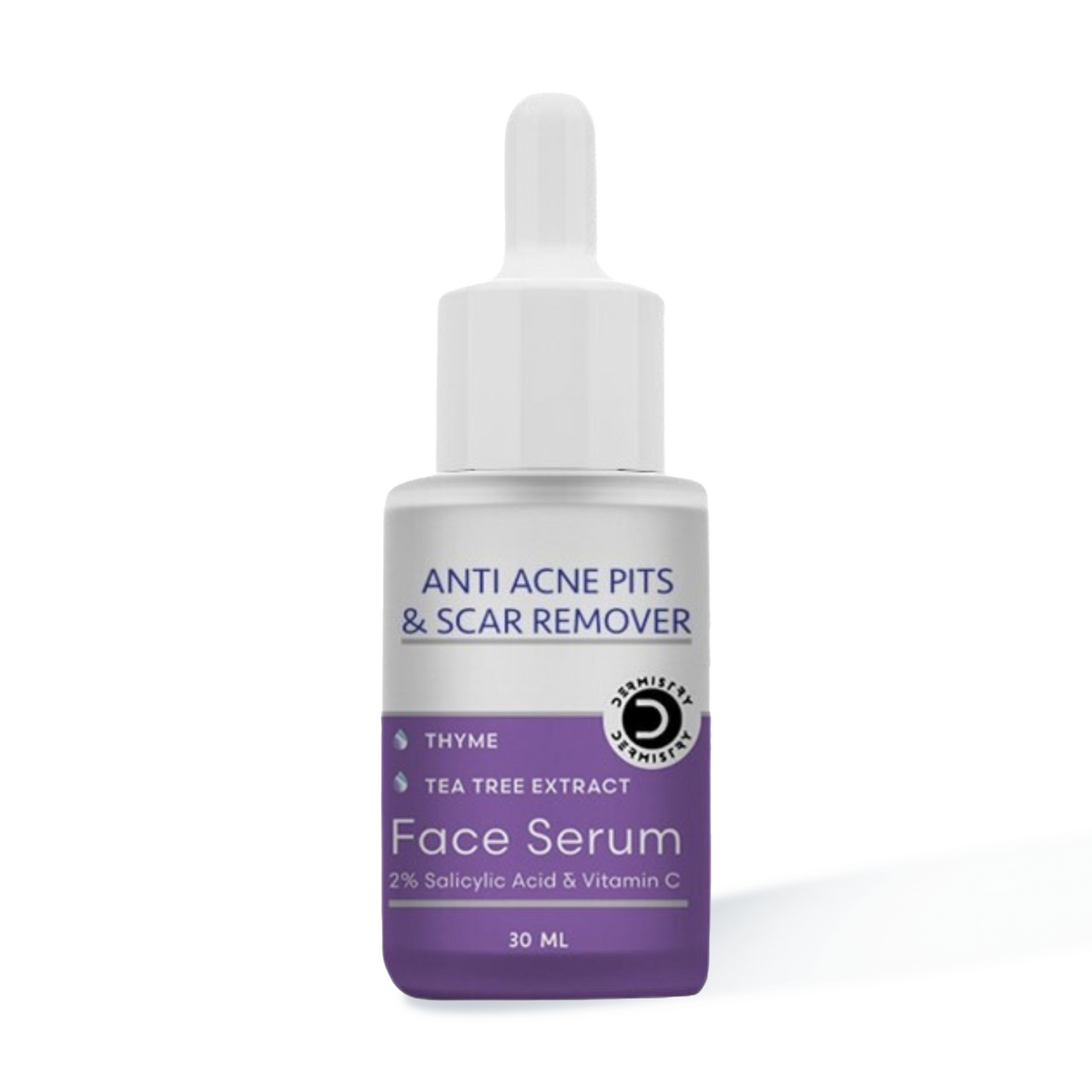 Dermistry 2% Salicylic Acid Anti Acne Pits & Scars Remover Face Serum, 30ml