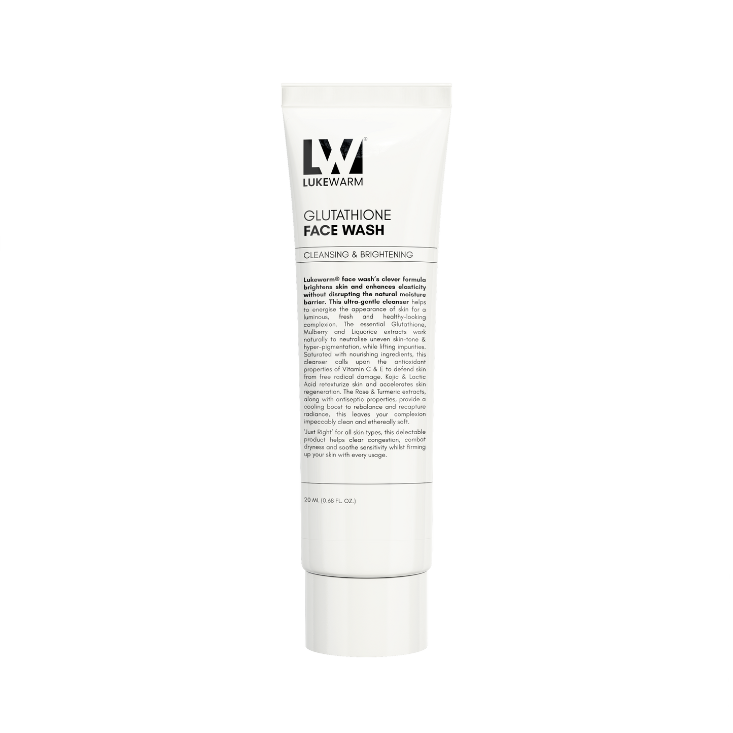 Lukewarm Face Wash 20ml Mini - FREE