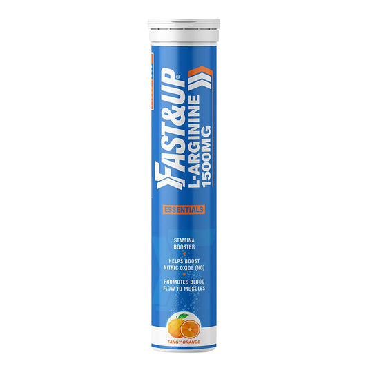 Fast&amp;Up L-Arginine Essentials بنكهة البرتقال، 20 قرصًا فوارًا