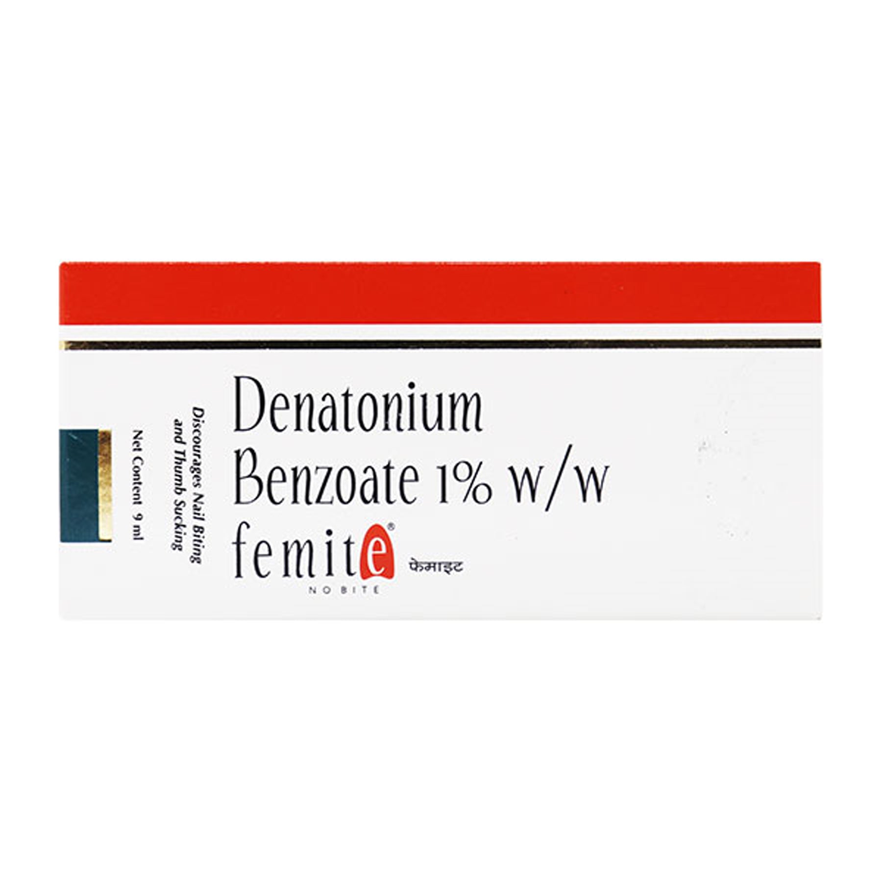 Femite Denatonium Benzoate 1% Solution: Buy bottle of 9.0 ml Solution at  best price in India | 1mg