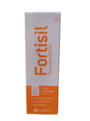 Fortisil Sunscreen SPF50+, PA+++, 50gm