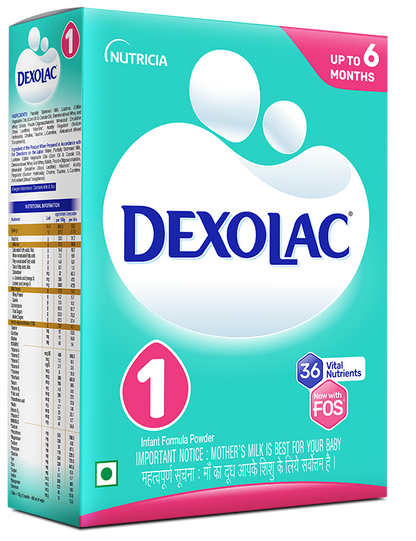 Dexolac - 1 Infant Formula Refill Pack, 400gm