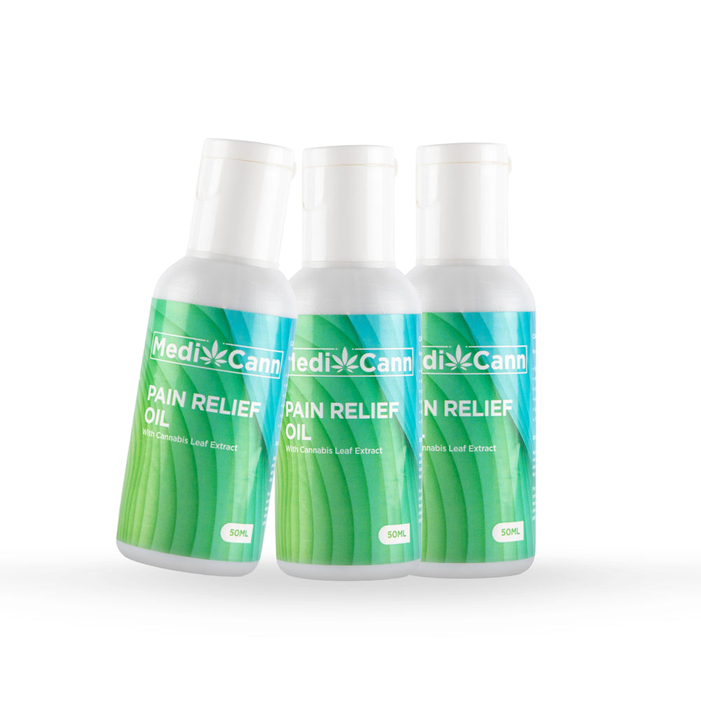Minyak Pereda Sakit Medicann, 50ml (Pek 3)