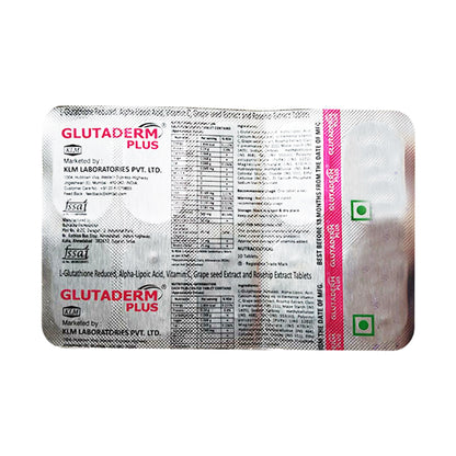 Glutaderm Plus, 10 Tablets