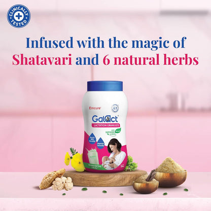 Galact Granules for Breastfeeding Mothers Elaichi Flavour, 400gm