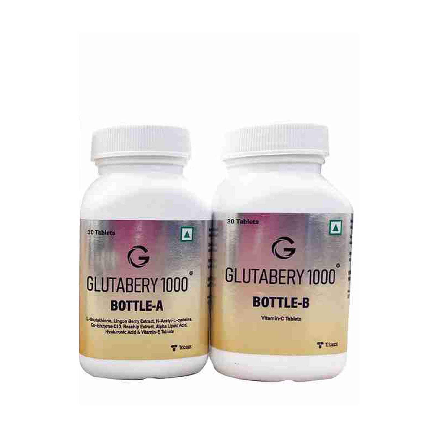 Glutabery Combo Kit 1000mg, 30+30 Tablets