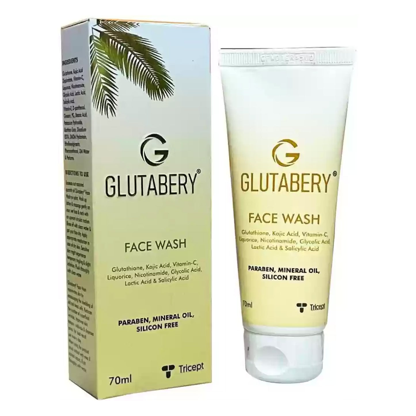 Glutabery Face Wash, 70ml