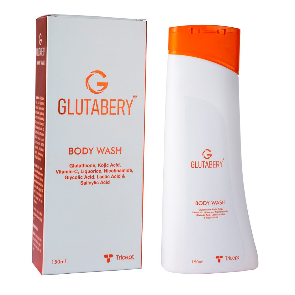 Glutabery Body Wash, 120ml
