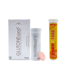 Skin Glow Combo Glutone 1000 with Ener C 1000