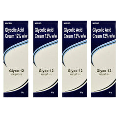 Glyco-12 Glycolic Acid Cream, 30gm (Pack Of 4)