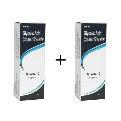 Glyco-12 Glycolic Acid Cream, 30gm (Pack Of 2)