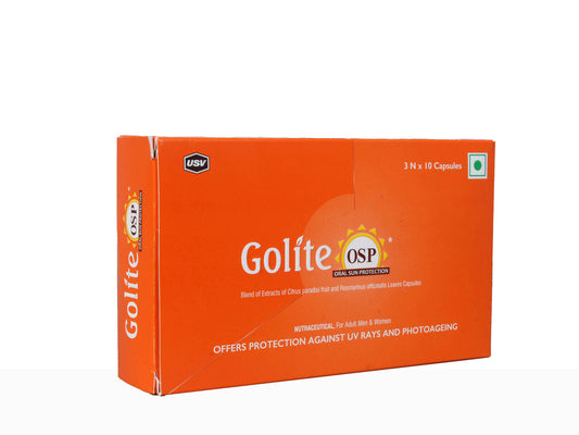 Golite OSP 口服防晒霜，10 粒胶囊
