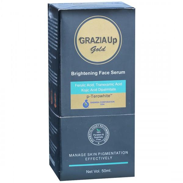 Graziaup Gold Brightening Face Serum, 50ml