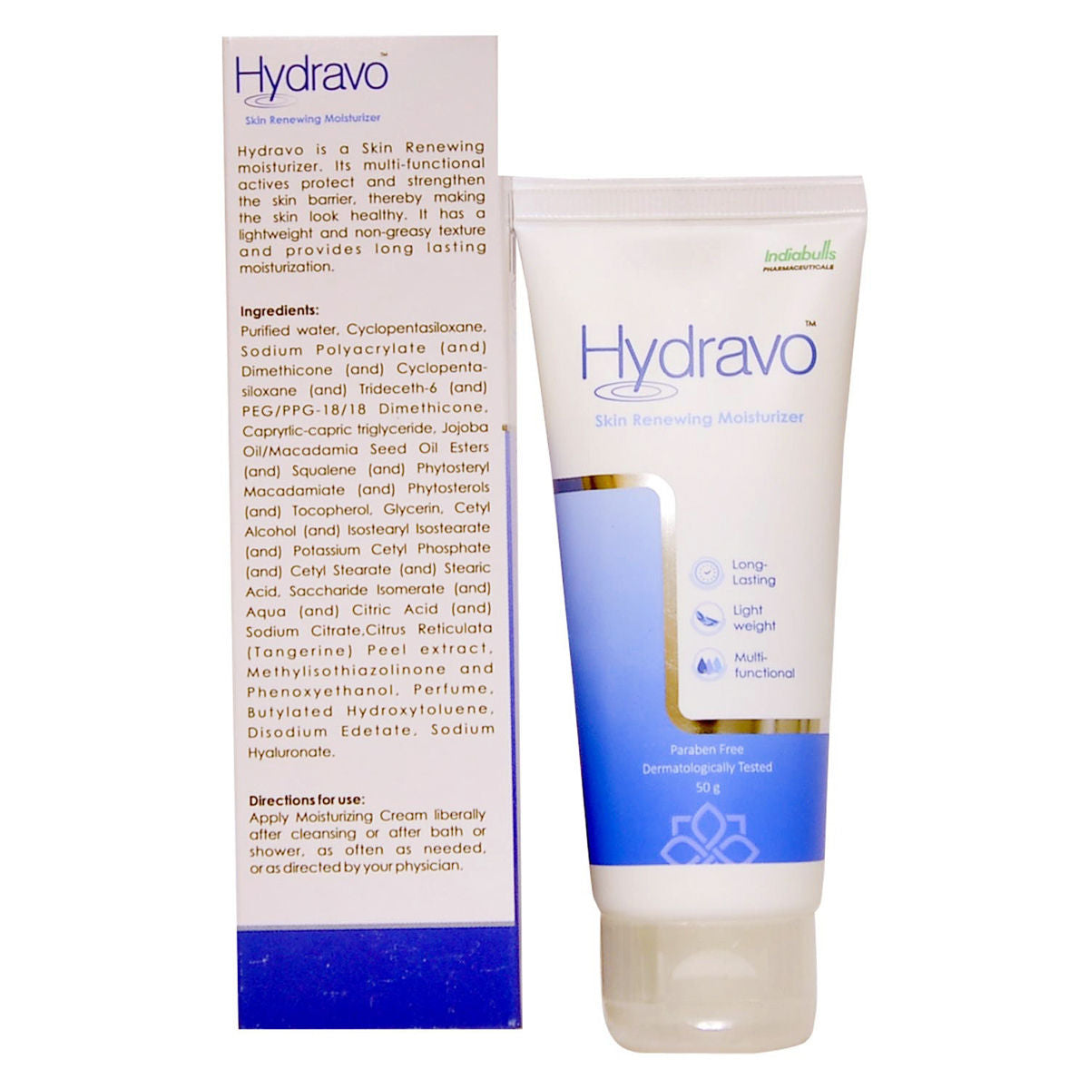 Hydravo 皮肤保湿霜，50 克