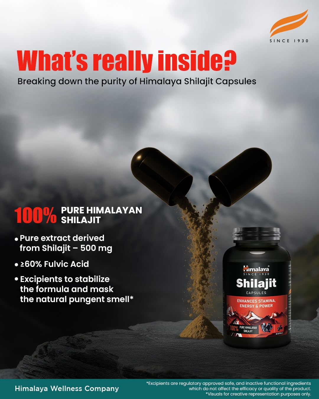 Himalaya Shilajit Capsules, 60s