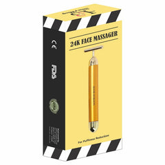 House Of Beauty 24k Face Massager Yellow Gold