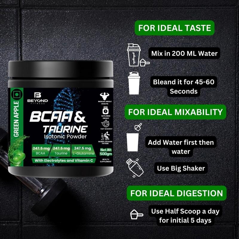 Beyond Fitness Hitfit Combo (BCAA isotonic energy drink & High Protein Peanut butter)+ Free 400ml Shaker