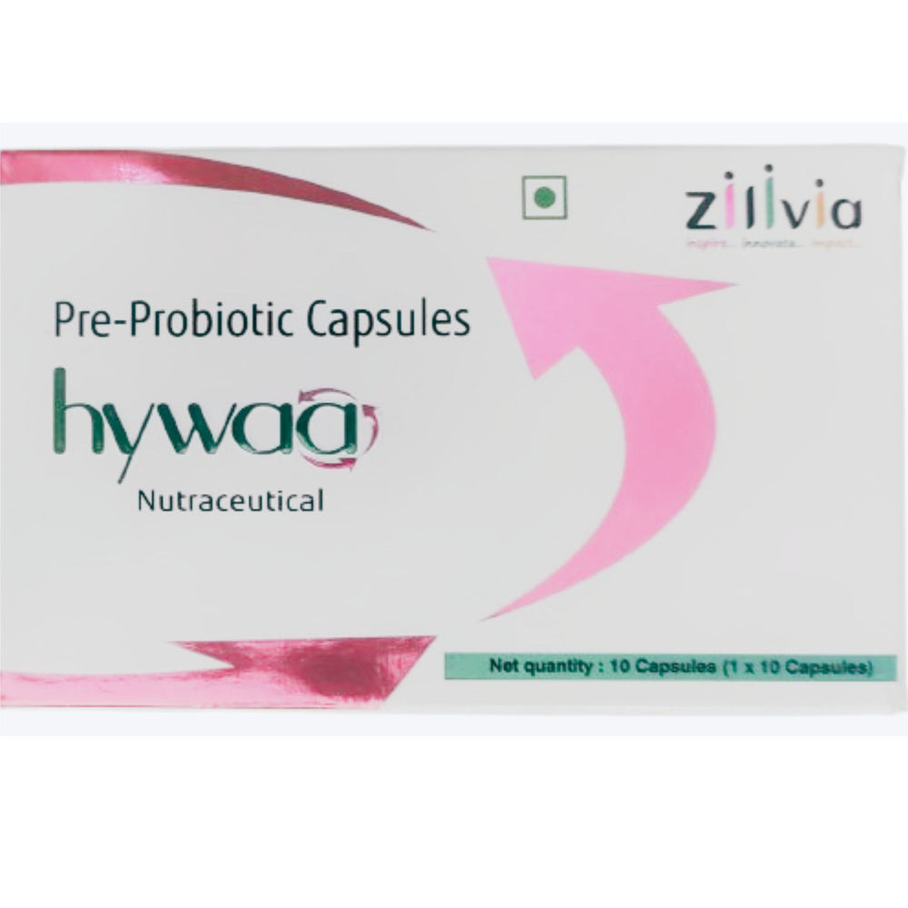Hywaa Pre & Probiotic, 10 Capsules
