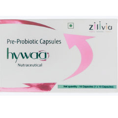 Hywaa Pre & Probiotic, 10 Capsules