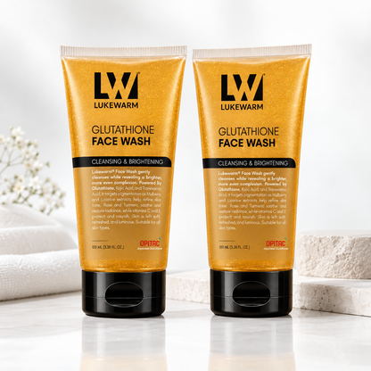 Lukewarm Glutathione Face Wash, 100ml (Pack Of 2)