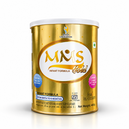 MMS Gold Stage 1 Infant Formula, 400gm