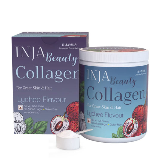 INJA Beauty Collagen Lychee, 125gm