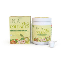 INJA Veg Collagen - Green Apple Flavour, 150gm