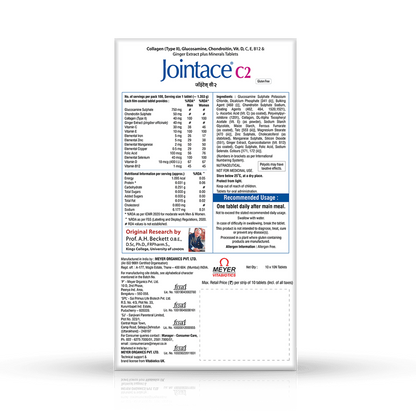 Jointace C2, 10 Tablets