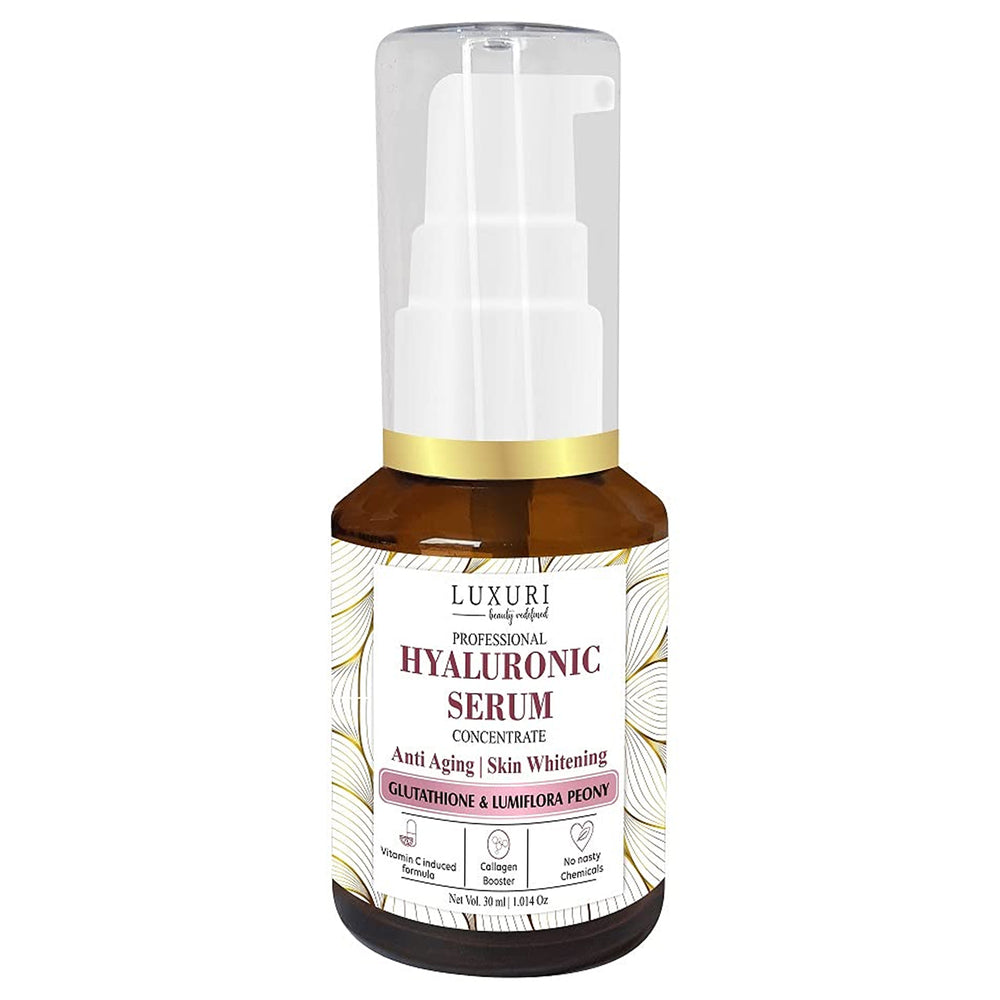 LUXURI Hyaluronic 3-in-1 Face Serum, 30ml