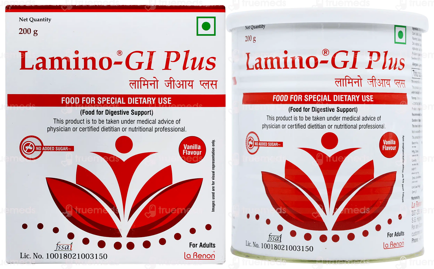 Lamino-GI Plus vanilla Flavour, 200gm