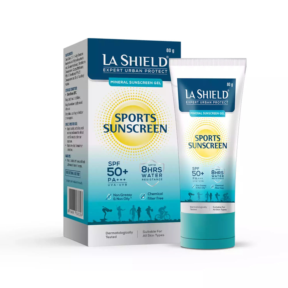 La Shield Expert Urban Protect Sports Sunscreen Gel SPF 50 + PA+++, 80gm